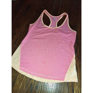 Small Old Navy Active Semi Fitted Racer Back Tank Top Sleeveless Workout Gym Run